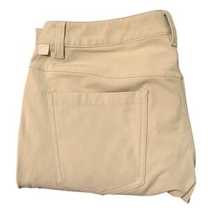 Lululemon ABC Pant Slim Warpstreme Tan Khaki Mens 31x30 LM5972S
